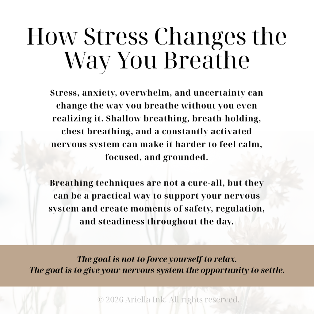 Breathing Techniques for Nervous System Regulation